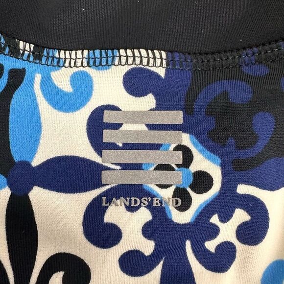 Lands' End Long Sleeve Swim Rash Guard size Large - Picture 3 of 5